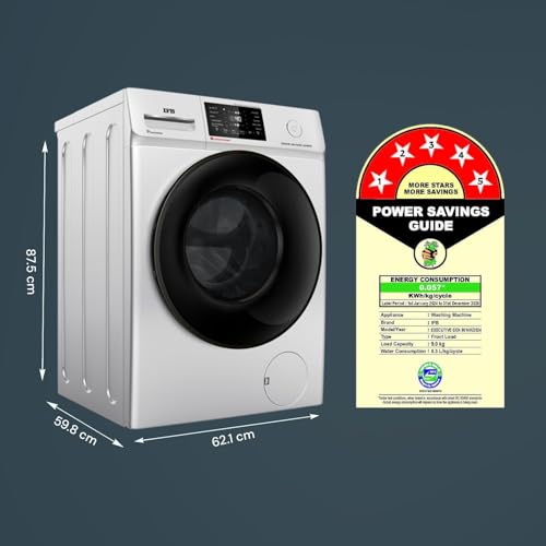 Image of IFB 9 Kg 5 Star, DeepClean Tech, AI Powered, WiFi, Fully Automatic Front Load Washing Machine (EXECUTIVE SXN 9014K CMS, PowerSteam, 9 Swirl, Steam Refresh, Inbuilt Heater, Eco Inverter, Rich Silver)