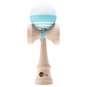 Kaizen Kendama - Tracer - Nova Shape (Frost) Light Blue White