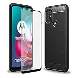 Olixar Case with Screen Protector for Motorola Moto G30, Stylish 2 in 1 Protection - Defend Your Pho
