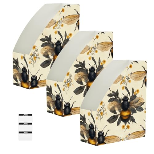 Dossier pliable pour magazines lot de 3 organiseurs de bureau de style moderne
