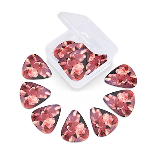 Médiators en celluloïd coloré pour guitare basse, amateurs de musique, guitares, électriques et acoustiques avec fleurs roses de 0,46 mm, 0,71 mm, 0,96 mm - Les Beatles, Paul McCartney, John Lennon, RIngo Starr, George Harrison Médiators en celluloïd coloré pour guitare basse, amateurs de musique, guitares, électriques et acoustiques avec fleurs roses de 0,46 mm, 0,71 mm, 0,96 mm – Image 7