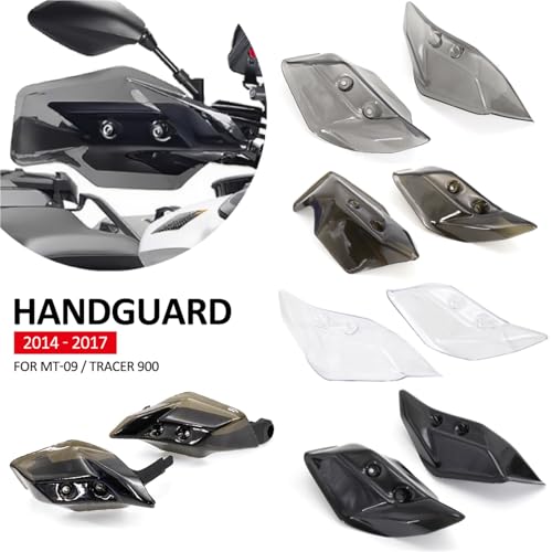 Protection vent extensions garde-mains Yamaha Tracer 900 MT09 2014-2017