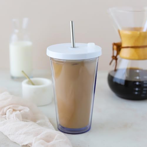 SEFAONUR 16 oz Double Wall Tumbler