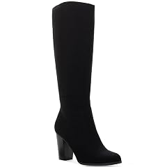 Style Co Womens Addyy Faux Suede Knee-High Boots Black 5 5 Medium B M