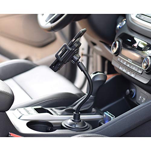 Soporte para telÃ©fono Suporte de copo ajustÃ¡vel de pescoÃ§o de ganso com montagem universal para c