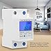 5-80A DDM15SD Retroiluminación LCD Pantalla digital Monofásico Electrónica KWh Medidor Din-rail Energy...