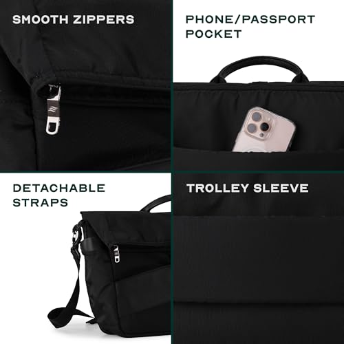 Image of Assembly Messenger Bag with Sleek Construction & Laptop Protection, Water-Resistant Laptop Bag for Office & Commuting
