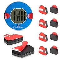 FIXCHORD Ersatz Parkscheibe Klebepads, 8 Stück VHB Klebepad Kompatibel mit OOONO PARK P-DISC NO1, NO2, NO3, CO-DRIVER NO2, Klebepads für Elektronische Parkuhr, Parkuhrpads für Windschutzscheiben