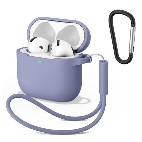 Ya en manzanajugosa.com: Wanme Funda para AirPods 4 Case, Fundas Protectora Apple AirPods 4 de Silicona Suave, Case Cover Totalmente Resistente Arañazos y Polvo, Estuche Protector con Llavero y Correa de Mano, LED Visible