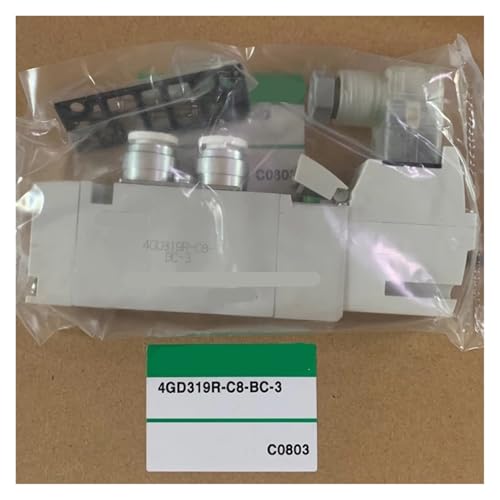 Électrovanne 4GD319R-C8-BC-3 pour commande de fluide pneumatique - 2