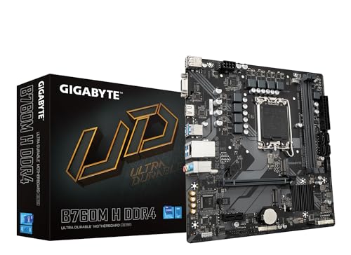 GIGABYTE B760M H DDR4 intel 14E13E12 CorevZbTΉ LGA1700 Micro-ATX }U[{[h B760M H DDR4 MB6487