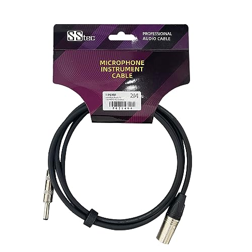 Câble microphone XLR mpc481 2 m idéal pour podcast et home studio