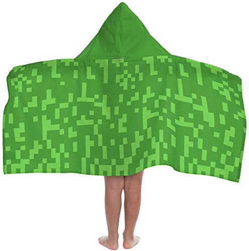 minecraft hooded towel