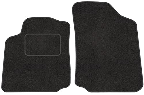 Vorne Velour Fußmatten Satz für Citroen C2-2-teilig - Passgenau