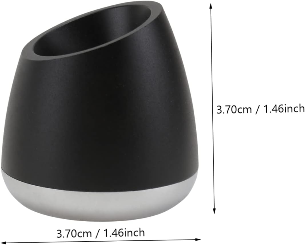 Didiseaon 10pcs Aluminium Alloy Shaving Stand Oblique Opening and Wear-resistant Shaver Holder for Organized Bathroom for Keeping Tidy