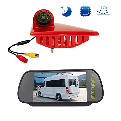 LWT 2010-2016 Renault Master/Nissan NV400 / Opel Movano Bremslichtkamera RV hohe Bremslicht Rückansicht Umkehrbildkamera 7-Zoll-Display