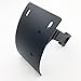 HTTMT MT360-08-BK Black Vertical Curved Mount License Plate Bracket Tag Holder Compatible with Kawasaki 1998-2005 ZX-R6 2003-2014 ZX-6R RR(636) 1998-2005 ZX-7 1996-2003 ZX-7R