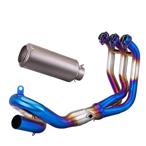 ̂߂ MT09 FZ09 XSR900 oCN tGL][XgVXe GXP[v XbvI 51MM tg`[u NpCv I[goCrC}t[(Silver-A)