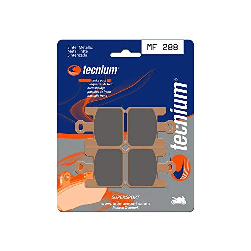 Plaquettes de frein Tecnium MF288 métal fritté pour rouler sous la pluie