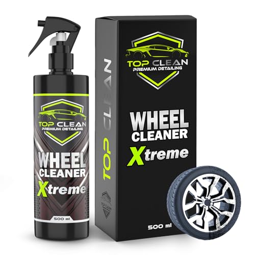 TOP CLEAN Limpiador Llantas Coche Profesional | Fácil Limpieza, Brillo Alucinante | Para Limpiar Ll