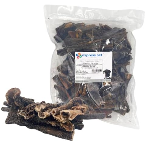 Express Pet Supplies 1kg Dried Beef Tripe Sticks Cover
