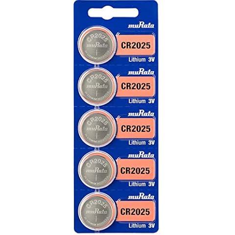 Murata CR2025 Battery DL2025 ECR2025 3V Lithium Coin Cell (15 Batteries) Cover