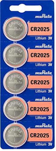 Batería Murata CR2025 Litio 3V Pila botón (15 unidades) miniatura 1