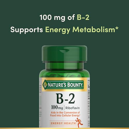 Nature's Bounty Vitamin B-2 100mg, 100 Tablets - image 3