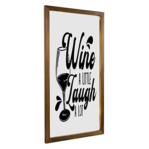 Panneau en bois Wine A Little style rustique authentique - 3