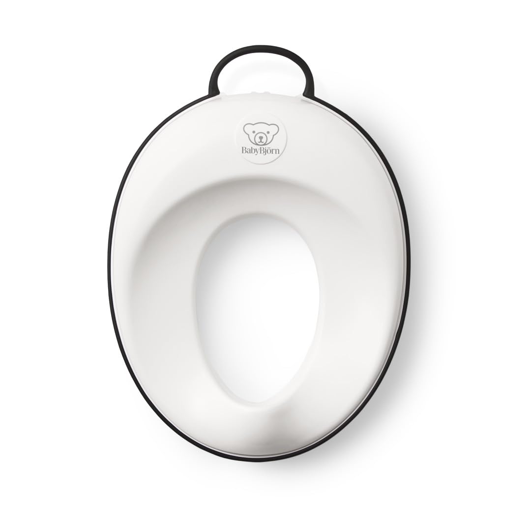 BABYBJÖRN Toilettensitz, Weiß/Schwarz