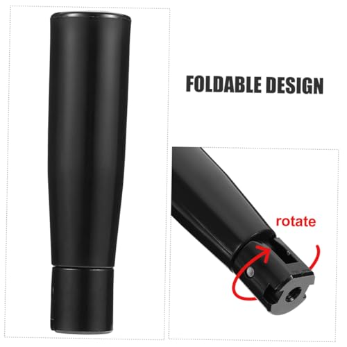 Image of OUNONA Foldable Crank Grip Replacement Handwheel Machine Handle Rotating Lathe Crank Handle for Machine Tool Operations Compact Folding for Easy Storage and Portable Use