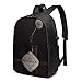 Produktbild HOIH Hendricks Gin Flasche mit Löwenzahn Trendy Travel USB Rucksack, 17 Zoll Computer Business Rucksäcke Studentenrucksack Casual Hiking Daypack