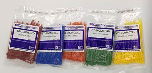 GW Kabelbinder-Technik GW Premium - Juego de Bridas para Cables