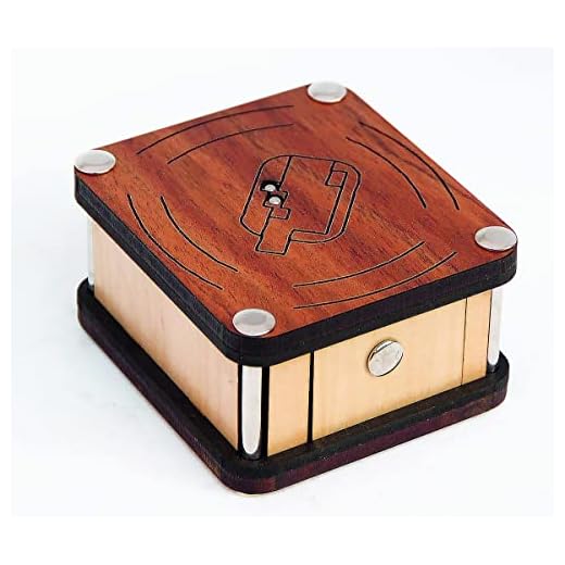 Central Box - Caja Secreta de Madera - Dificultad 5/6 Increíble - Rompecabezas de Jean-Claude Constantin