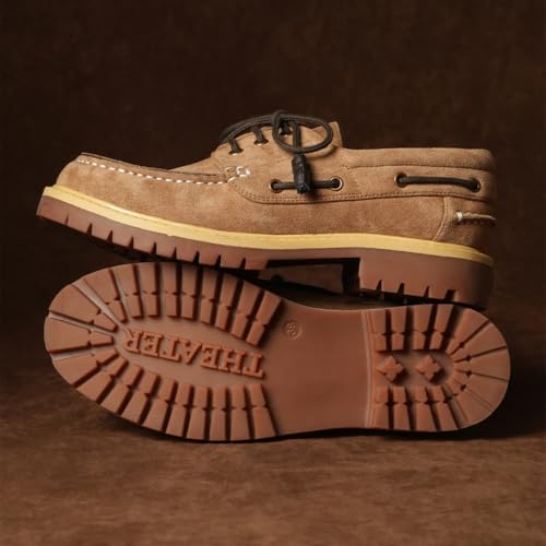 Image of Theater Passengers Loafers for Women in Suede | Stylish Chunky Penny Formal Loafers | Lightweight Comfortable Footwear with Cushioned Insole