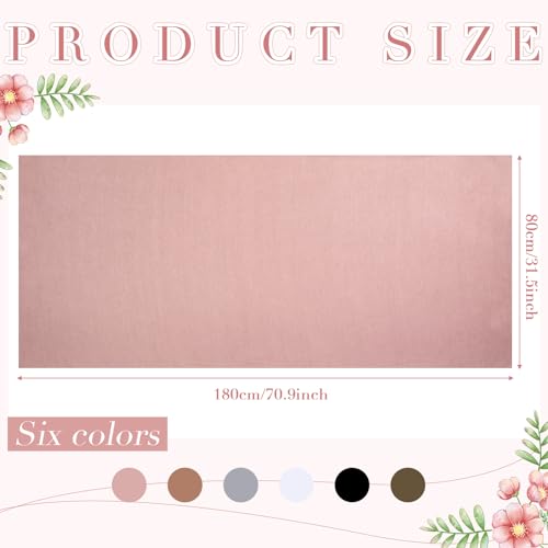 6 Pack Hijab Scarves for Women Muslim Head Wraps Jersey Hijab Soft Long Scarf Wrap for Muslim Cotton Shawl2