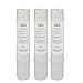 AEG 3AEGFFF2 3 Filtros de Repuesto AEGFFF2 para Sistema de Filtración AEGFFS2, Blanco, 3-Pack