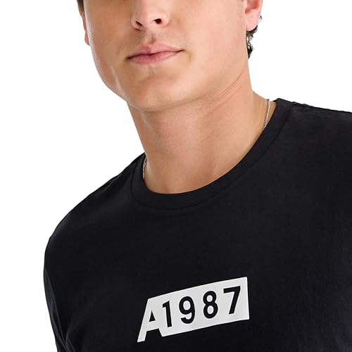 AEROPOSTALE Men's 1987 Box Logo Short Sleeve Tee2
