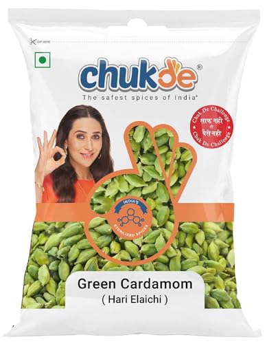 Image of Chukde - Tej Patta 50 Gm (Pack Of 2) - Hari Elaichi 50 Gm (Pack Of 1) - Whole Spices - Combo Pack