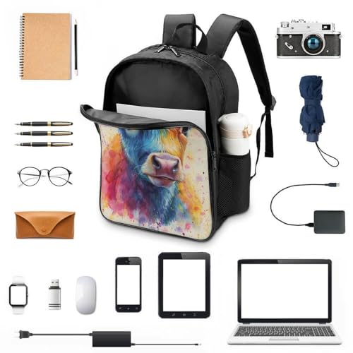 Mochilas bebe guardería con relieve de vaca para acompañar sus primeros pasos 4