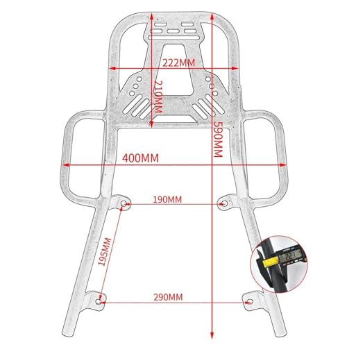 Support d'étagère arrière ADV160 pour résoudre le manque de rangement