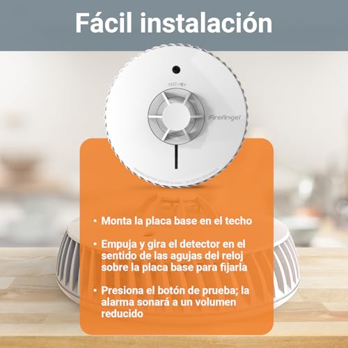 Repuesto HT-630 Detector FireAngel FA6215-INT Color Blanco 6