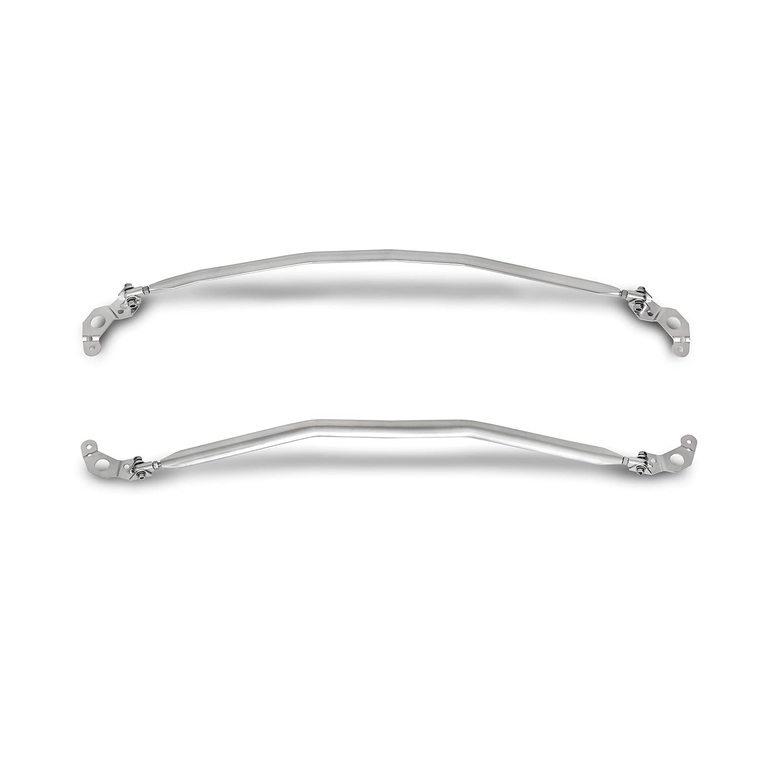 Aluminium Domstrebe vorne poliert passend für BMW 1er E81 E82 E87 Benziner ab 04
