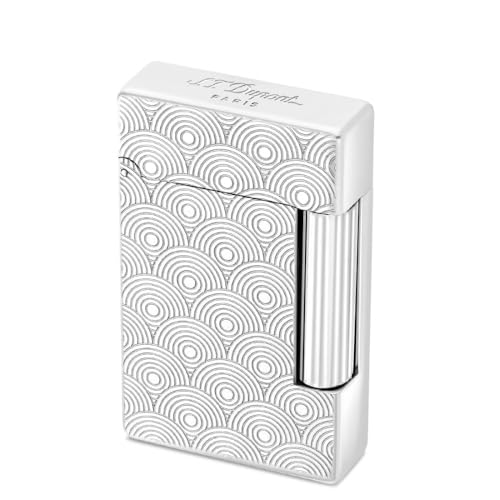Colore: Argento ACCENDINO S.T. DUPONT LI INITIAL CINETIQUE PAL 020844