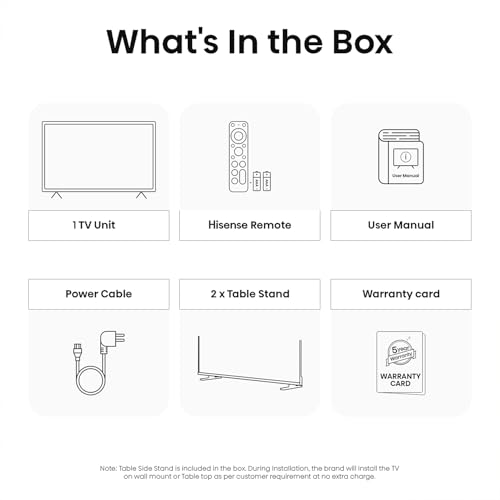 Image of Hisense 139 cm (55 inches) E6N Series 4K Ultra HD Smart LED Google TV 55E6N (Black)