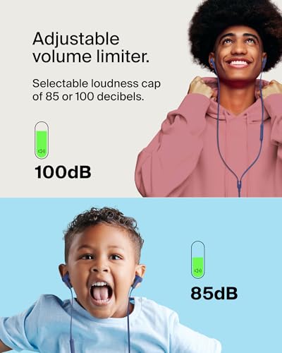 Image of Belkin SoundForm Wired Earbuds with USB-C Connector,in-Ear Earphones w /Microphone-USB-C Headphones for iPhone 17, iPhone 16, iPad mini, Galaxy S26, Google Pixel 10, Android, & More-Blue (Pack of 4)