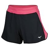 Mizuno Running Women's Phoenix Contrast 4.0, X-Small, Black/Raspberry