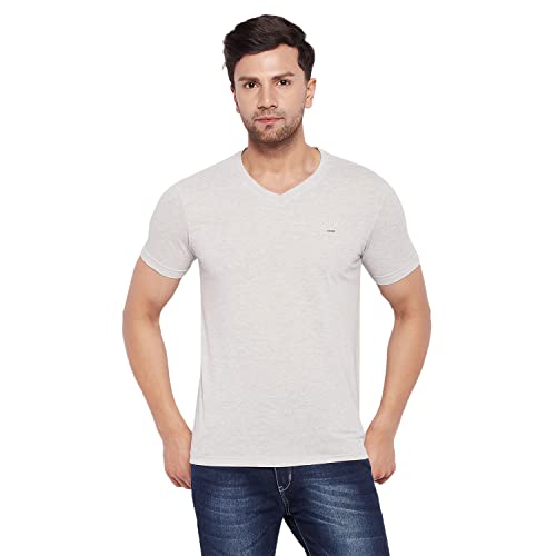 Image of Orewa Men Men's Solid Regular Fit T-Shirt
