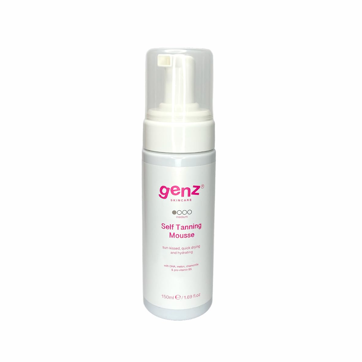 Gen Z London Fake Tan Self Tan Tanning Mousse, Moisturising Mousse for Sun-Kissed Glow, Nourishes, Tones