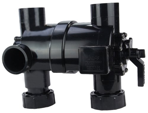 Zodiac 8034J 2-in-1 Pre-Plumbed Backwash Valve with Unions Replacement for Zodiac Jandy DEL Series D.E. Pool and Spa Filters